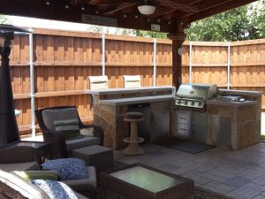 outdoor kitchens